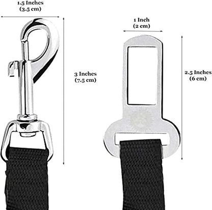 Sungrow Dog Seat Belt for Car, Adjustable Nylon Pet Seatbelt, Supports All Cars, Dog Car Leash Seat Belt, Seatbelt for Dogs, Cats & Ferrets Travel Harness7