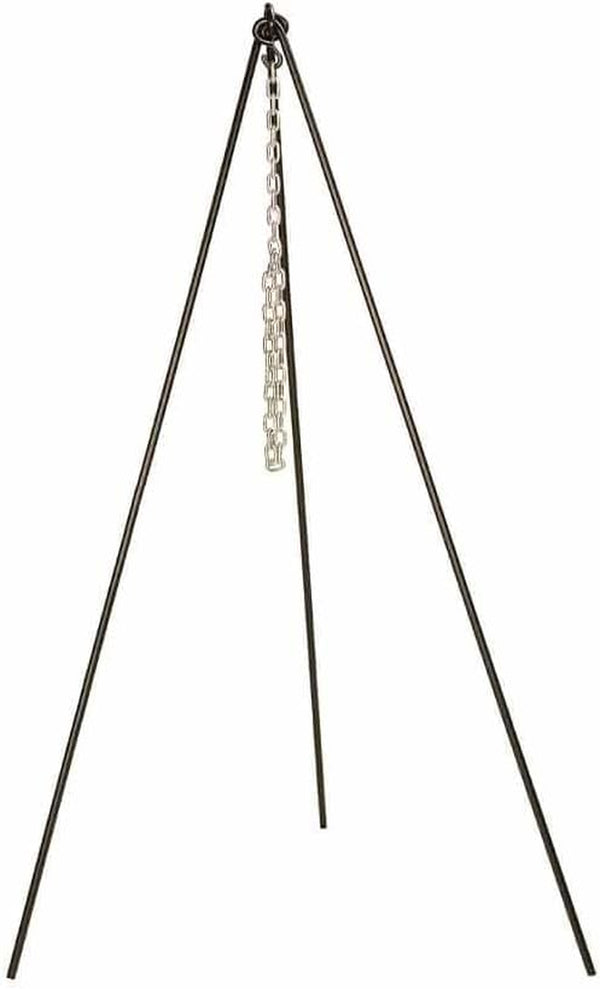 Steel Adjustable Camp Cooking Tripod, 60 Inches, Black | Adjustable Steel Campfire Cooking Tripod for Suspending Dutch Ovens & Pots or Cookware over an Open Flame1