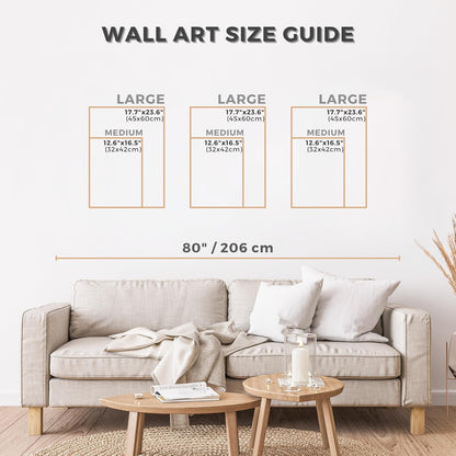 Modern Wooden Wall Sculptures - Set of 3 - Home Decor Accent - Large Wall Art for Living Room, Bedroom, Office - Easy Installation (Walnut, Medium - Mountain and Sun)6