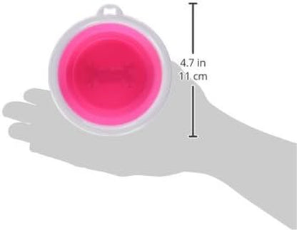 Bamboo Bamboo Silicone Pop-Up Travel Bowl, 1-Cup, Colors Vary4