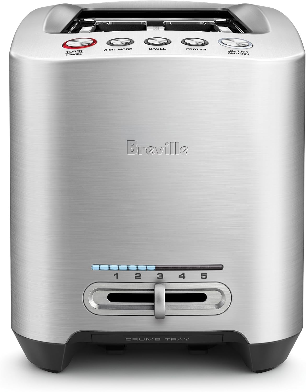 breville-bta830xl-die-cast-smart-toaster-4-slice-brushed-stainless-steel-toast-bagels-and-thick-bread-in-wide-long-slots-with-variable-browning-control-includes-a-bit-more-and-lift-look