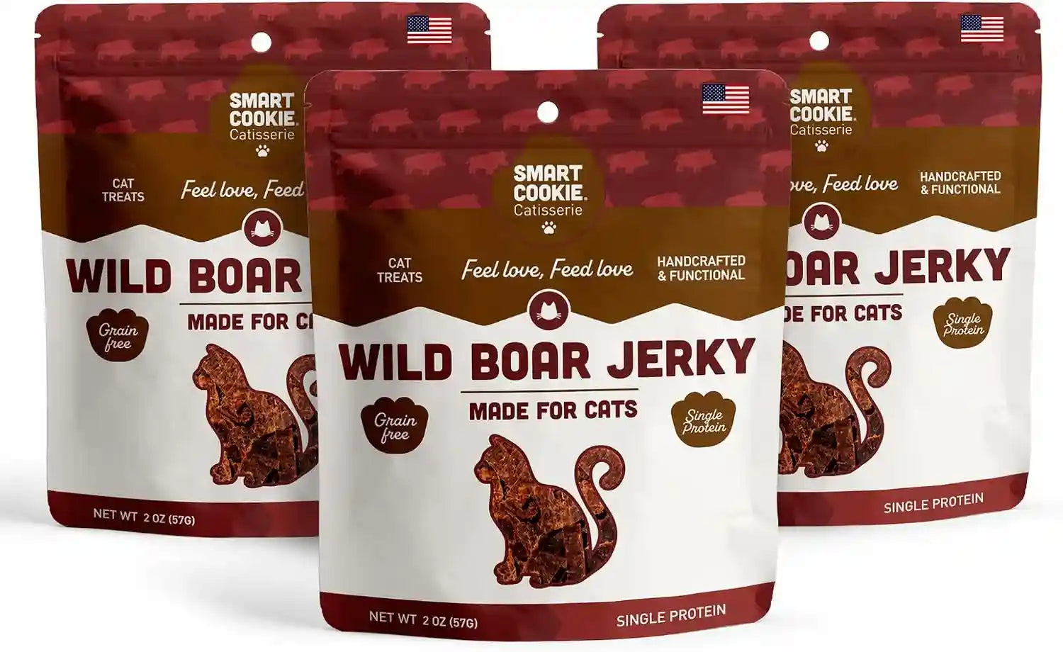 smart-cookie-salmon-jerky-cat-treats-real-salmon-flaxseed-omega-3s-for-skin-coat-grain-free-high-protein-handcrafted-natural-treat-made-in-the-usa-pack-of-1