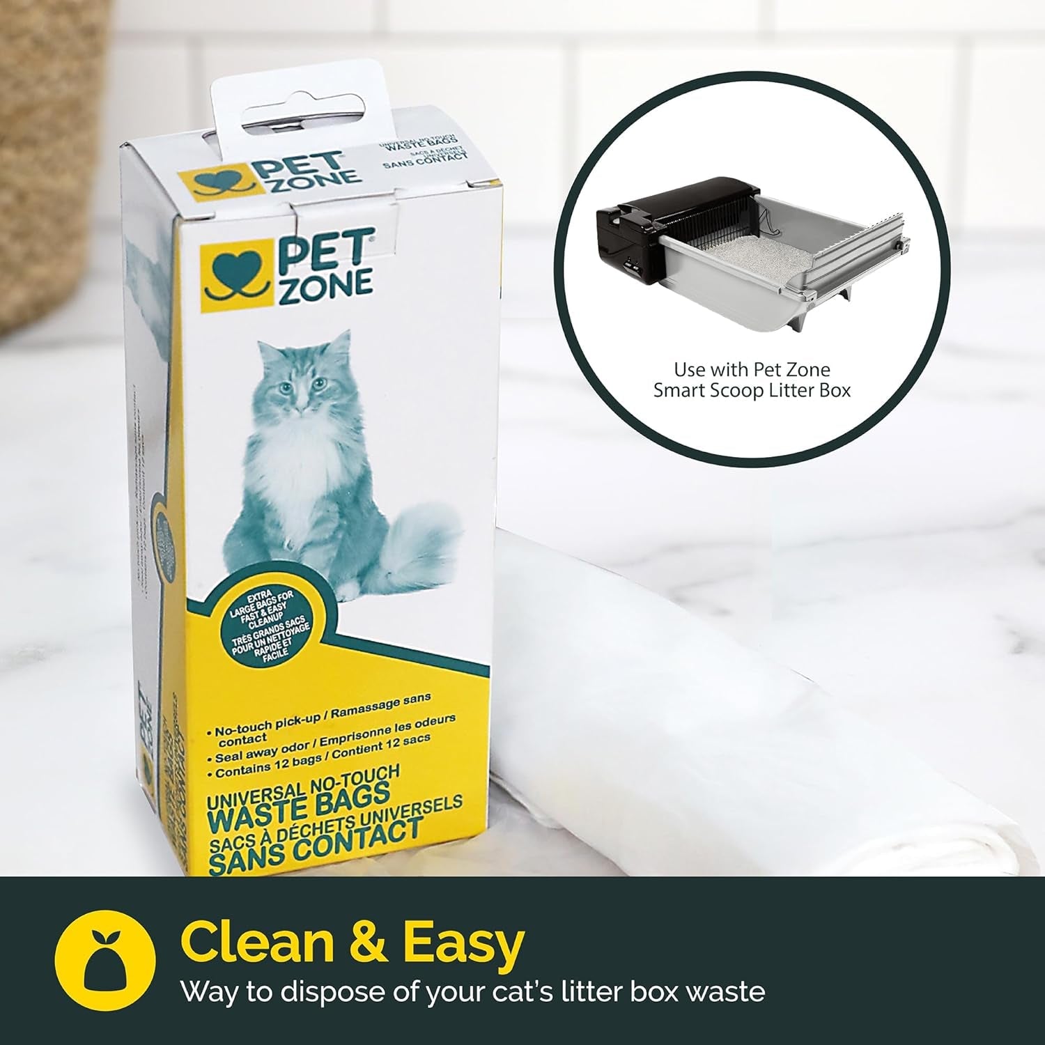 pet-zone-universal-no-touch-cat-litter-waste-bags-12-pack-easy-cleanup-hygienic-disposal-without-direct-contact-fits-most-boxes-and-pans-mess-free-daily-routine-simple-tie-lift-and-toss-design