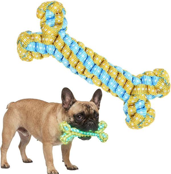 Durable Dog Tug Toy for Multiple Dogs - 3-Way Tug of War Dog Toy, Dog Chew Toy Promotes Dental Health, Interactive Dog Toys for Reducing Boredom12