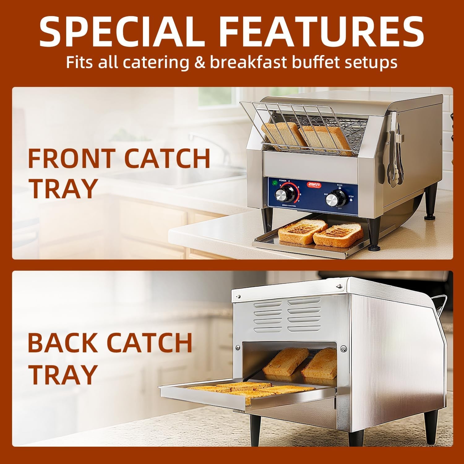 commercial-conveyor-toaster-300-slices-hour-heavy-duty-stainless-steel-toaster-for-buns-bagels-bread-restaurant-grade-with-cleaning-accessories