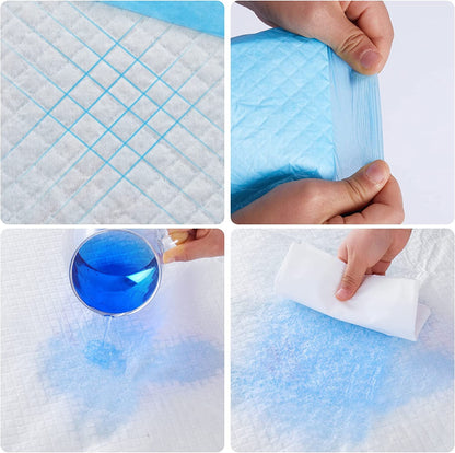 BESTLE Large Pet Training and Puppy Pads Pee Pad for Dogs 24"X24"-80 Count Super Absorbent & Leak-Proof5