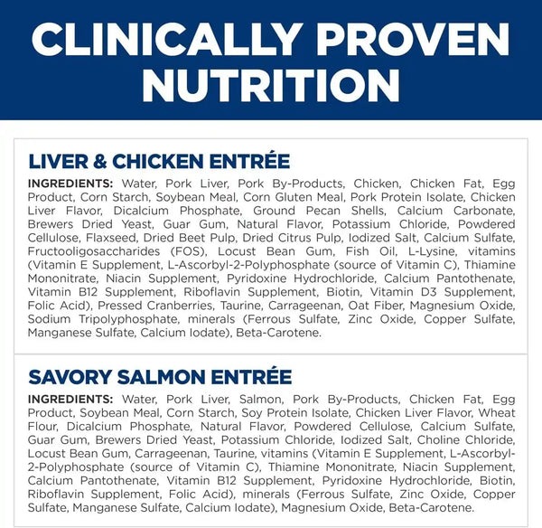 Hill'S Science Diet Kitten Formula Wet Cat Food Variety Pack | #1 Veterinarian Recommended, Liver & Chicken and Minced Salmon, 2.9 Oz. Cans, 12-Pack5