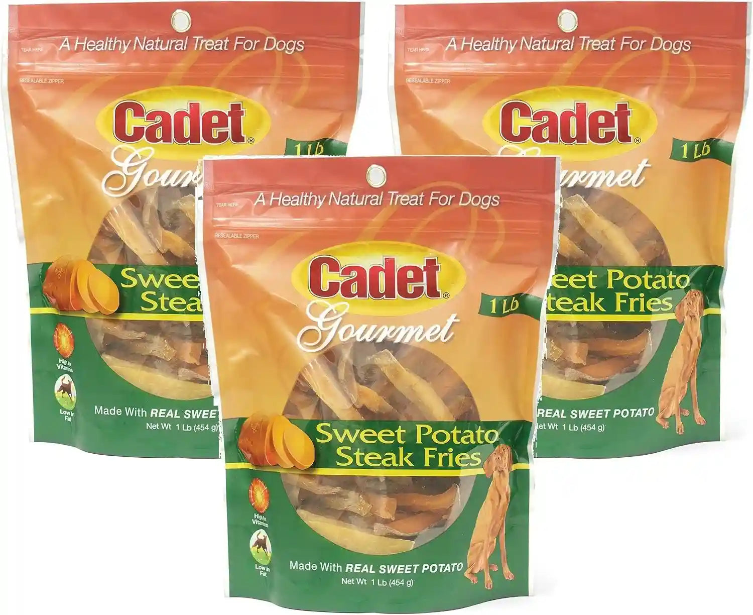 cadet-gourmet-sweet-potato-steak-fries-dog-treats-1-lb-100-real-sweet-potato-healthy-natural-chewy-dog-treats-single-ingredient-dog-training-treats-for-small-large-dogs