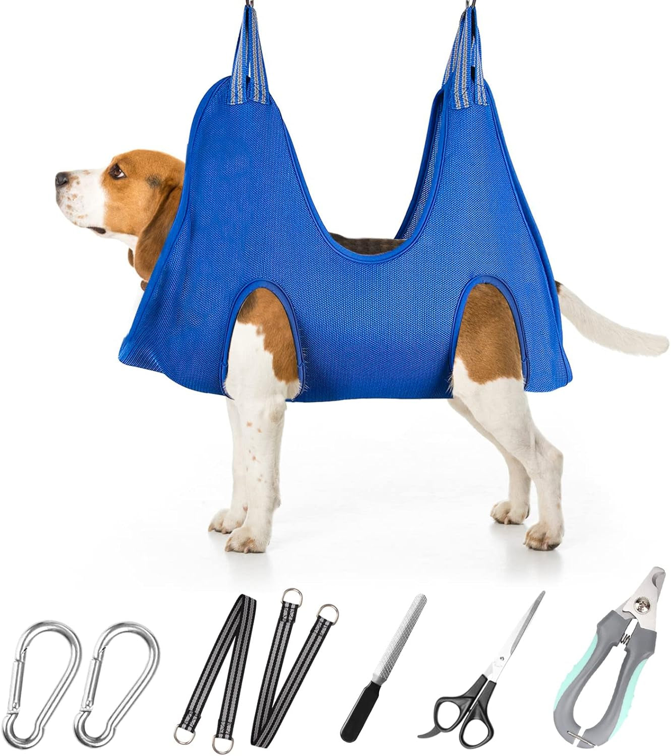 ateson-pet-grooming-hammock-with-nail-clippers-nail-trimmers-grooming-scissors-dog-grooming-harness-for-nail-trimming-pet-grooming-sling-helper