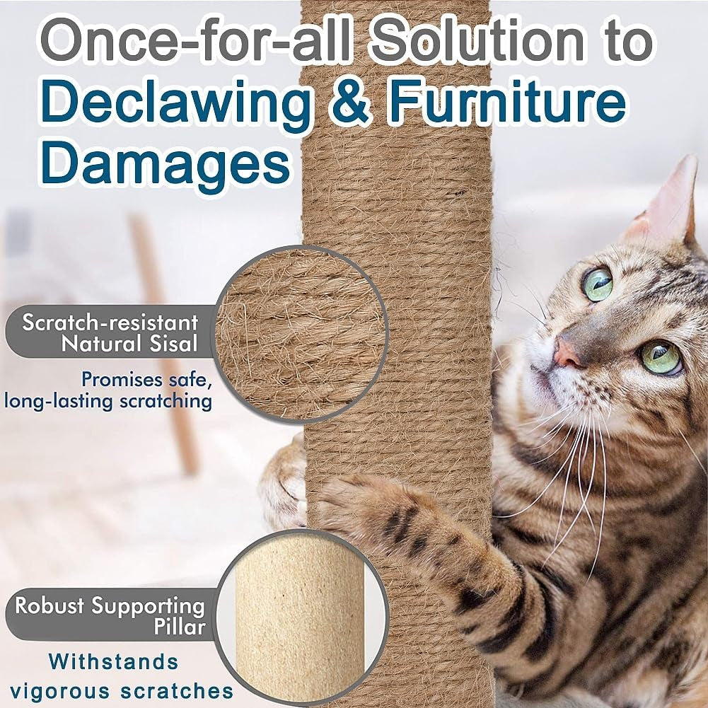 cat-scratching-post-with-ball-for-small-cat-polar-fleece-scratcher-kitten-toys-for-indoor-sisal-1-77-inch-scratch-post-interactive-toy-with-dangling-ball