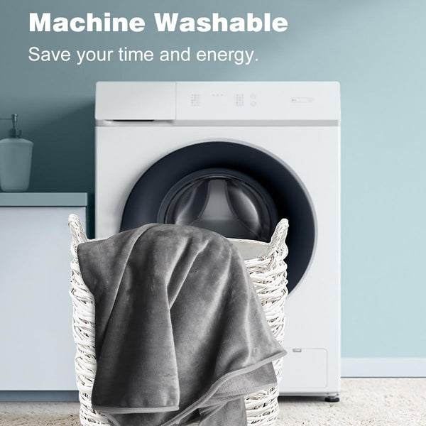 Onarway Dog Blanket Washable for Puppy: 4 Packs Dog Blankets 40”X28” | Fluffy Soft Small Throw for Cat Puppy Kitten Dogs - Fleece Pet Blankets for Bed Sofa Car and Indoor - Grey and Khaki6
