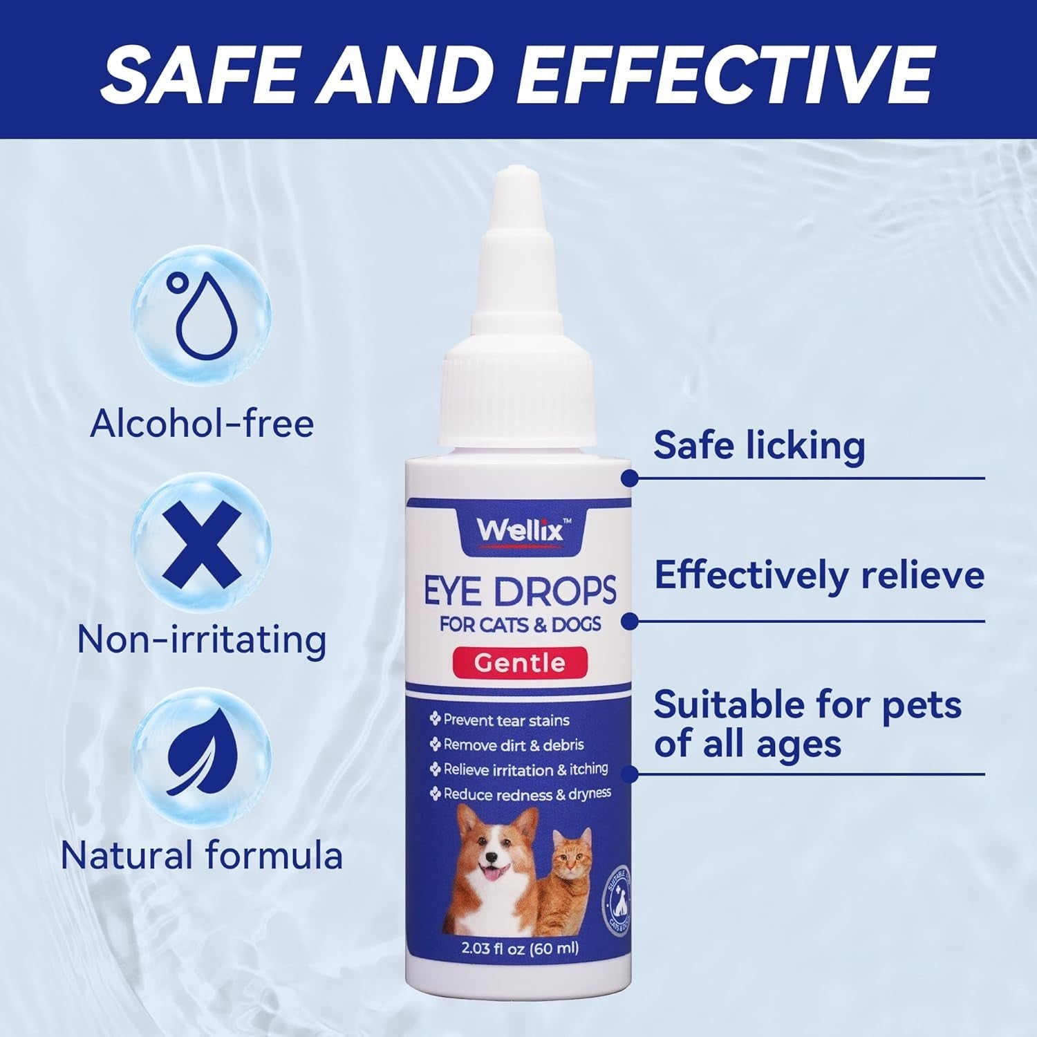 wellix-pet-eye-drops-for-dog-cat-non-irritating-taurine-dog-eye-drop-dog-cat-eye-infection-treatment-to-soothe-eye-allergy-dry-eyes-pink-eyes-dog-tear-stain-cleaner-mild-herbal-blend-60ml