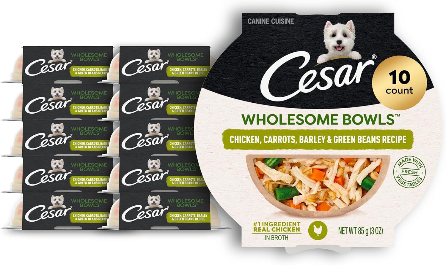 cesar-wholesome-bowls-wet-dog-food-chicken-recipe-3-oz-10-count-real-chicken-1-ingredient-slow-cooked-7-key-ingredients-no-by-products-or-artificial-flavors-easy-to-digest