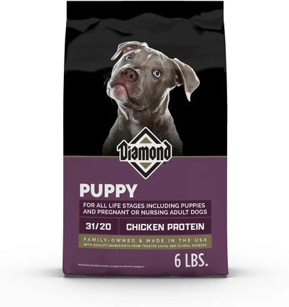 Diamond Puppy High Protein Dry Dog Food, Chicken Protein, 40Lb | Puppy, Adult & Senior Dogs | DHA for Proper Brain & Vision Development | Guaranteed Probiotics for Digestive Support11
