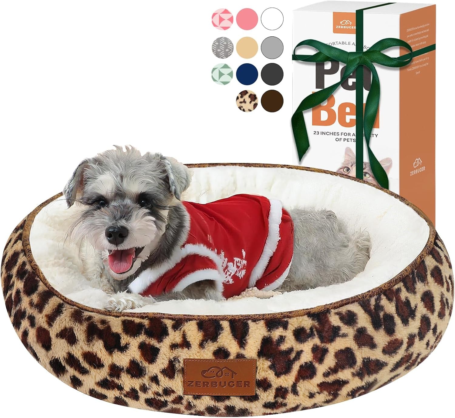 zerbuger-20in-washable-cat-beds-for-indoor-cats-round-donut-pet-bed-for-cats-small-dogs-puppy-kitten-anti-slip-bottom-calming-bed-gift-pink