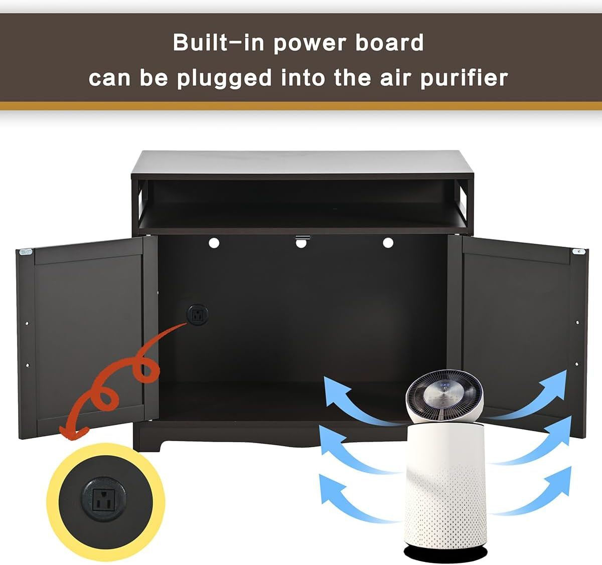 31-5-l-walnut-cat-litter-box-enclosure-with-hidden-plug-2-doors-indoor-large-cat-washroom-storage-bench-side-table
