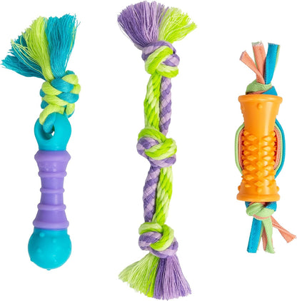 Cutie Chewies Hedgehog Dental Dog Chew Toy — Multi-Textured, Massages Gums, Floats & Bounces for Teething Puppies & Small Dogs, 5" X 3.5" X 1"8