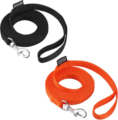 AMAGOOD 6 FT Puppy/Leash, Strong Traditional Style with Easy to Use Collar Hook, Great for Small, Medium and Large Dogs (5/8In X 6 Ft, Purple)52