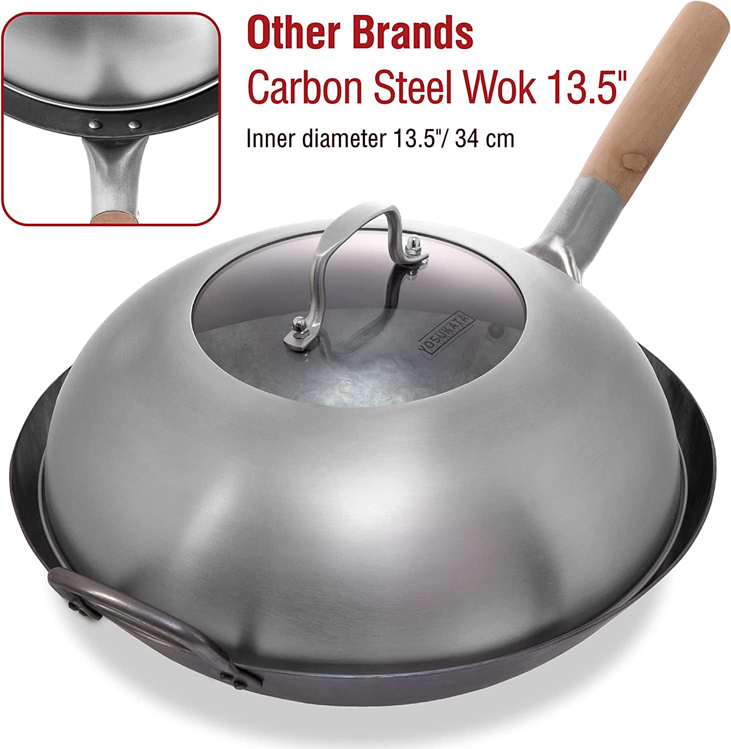 premium-stainless-steel-wok-lid-12-8-inch-for-13-5-in-wok-dishwasher-safe-lid-with-tempered-glass-steam-holes-ergonomic-handle-cheese-melting-dome-for-griddle-grill-basting-cover