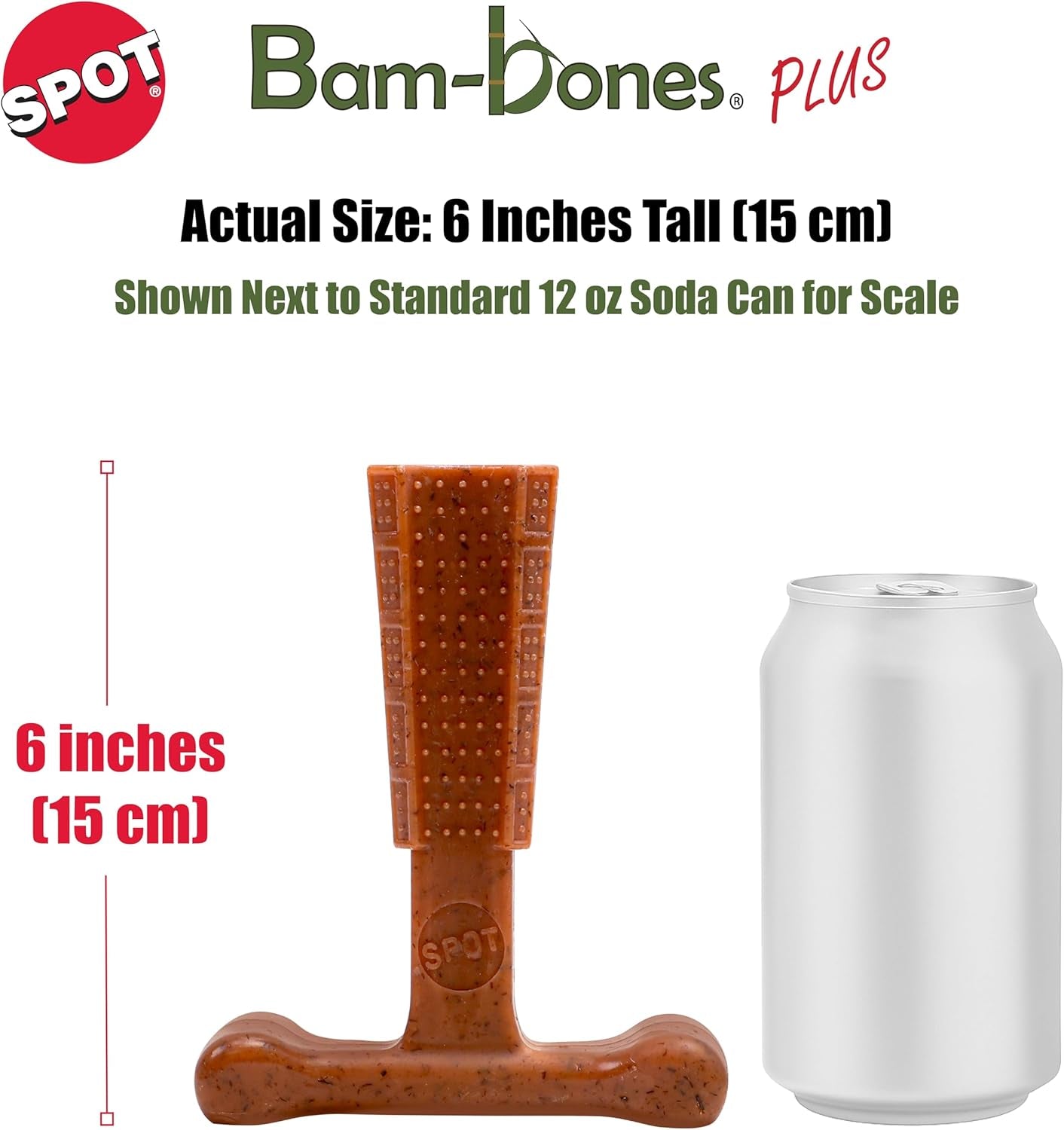 spot-bam-bones-plus-t-bone-bamboo-fiber-nylon-dog-chew-toy-for-moderate-to-aggressive-chewers-durable-long-lasting-non-splintering-beef-flavor-toy-for-adult-dogs-puppies-under-60-lbs-6-in