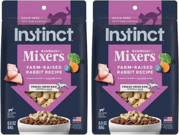 Instinct Freeze Dried Mixers, Cat Food Toppers, Digestive Health, 5.5 Oz | Freeze-Dried Raw Meal Topper or Treat, Functional Whole Foods, Fiber, and Probiotics for Gut Support18