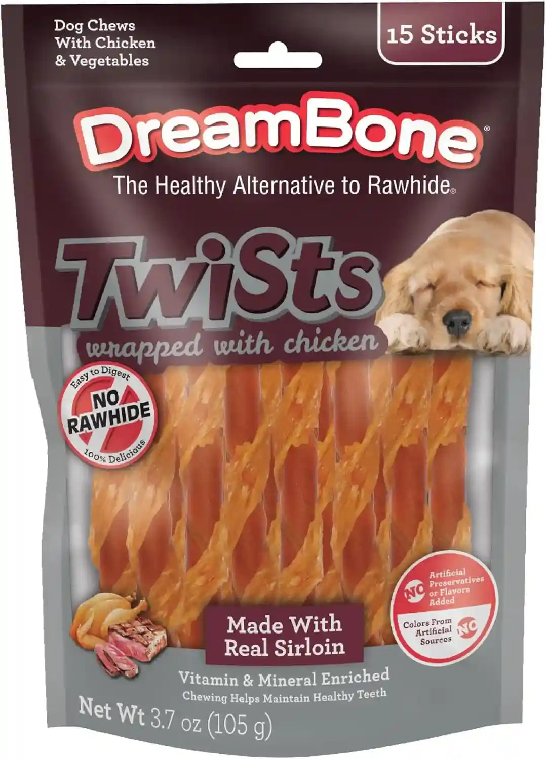 dreambone-chicken-wrapped-sirloin-twist-stick-dog-treats-daily-rawhide-free-chew-digests-safely-and-completely-with-real-protein-chicken-sirloin-and-veggies-15-count