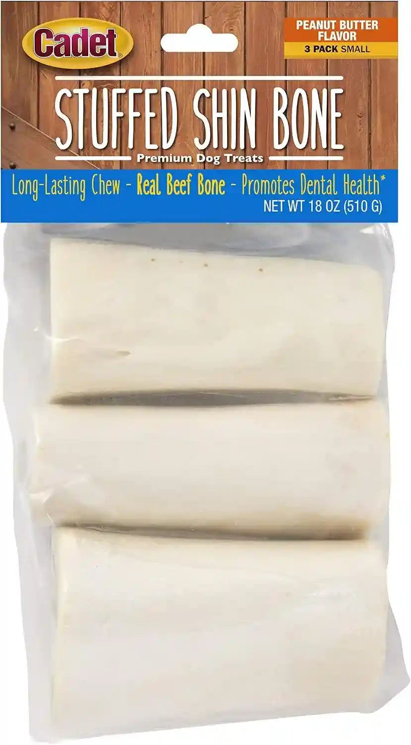 cadet-stuffed-shin-bone-long-lasting-dog-chew-bones-for-aggressive-chewers-high-protein-filled-bone-dental-chew-for-dogs-peanut-butter-flavor-filling-3-4-for-small-dogs-3-pack