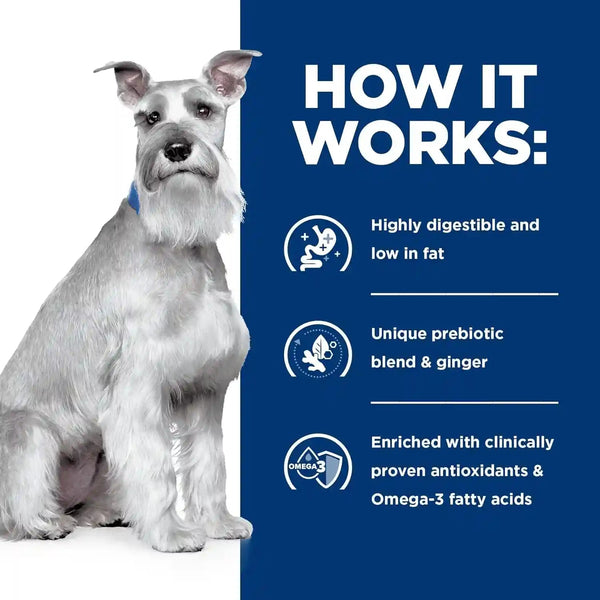 HILL'S PRESCRIPTION DIET I/D Low Fat Digestive Care Wet Dog Food | #1 Veterinarian Recommended, Chicken Recipe, 13 Oz. Cans, 12-Pack6