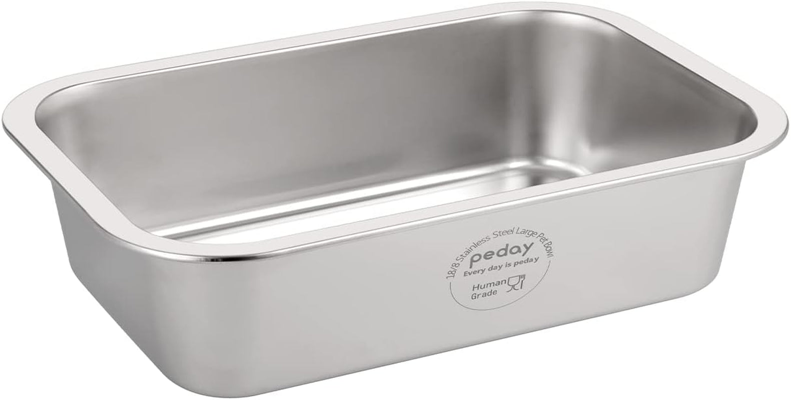 peday-1-2-gallon-large-dog-water-bowl-18-8-human-grade-stainless-steel-silver-classic