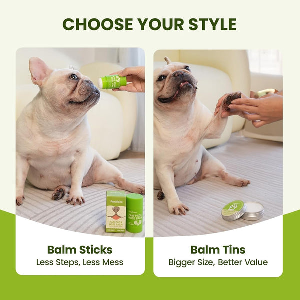 Pawsono Lick-Safe Dog Paw & Nose Balm with Coconut Oil | All-Natural Dog Paw Protector against Hot Pavement & Sand, Great for Dogs Who Hate Dog Booties or Shoes (2.1 Oz / 60 G)9