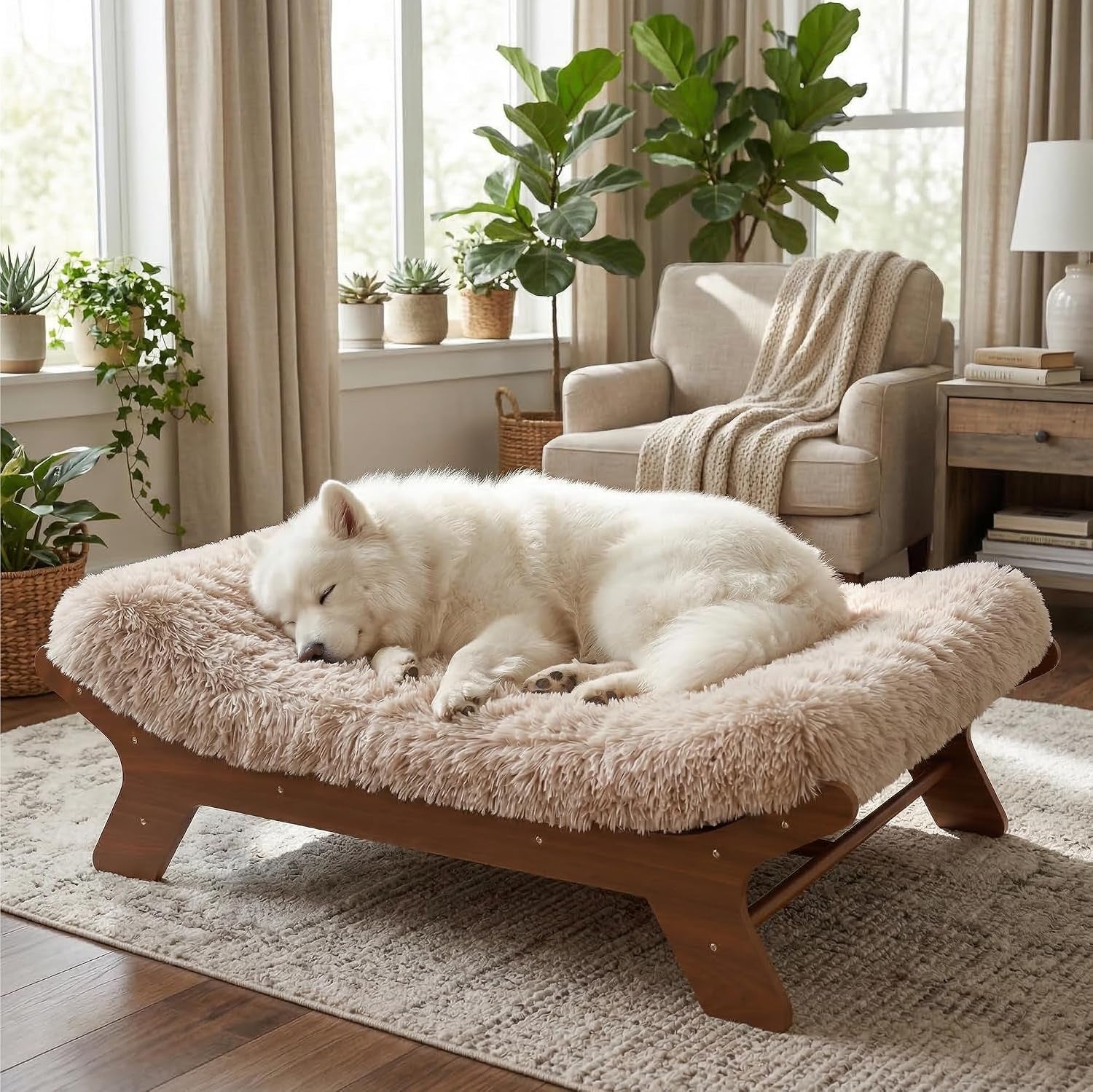 muihood-elevated-wooden-dog-bed-with-foam-mattress-walnut-large-raised-dog-bed-with-washable-cover-supportive-foam-mattress-perfect-for-large-dogs-and-indoor-living
