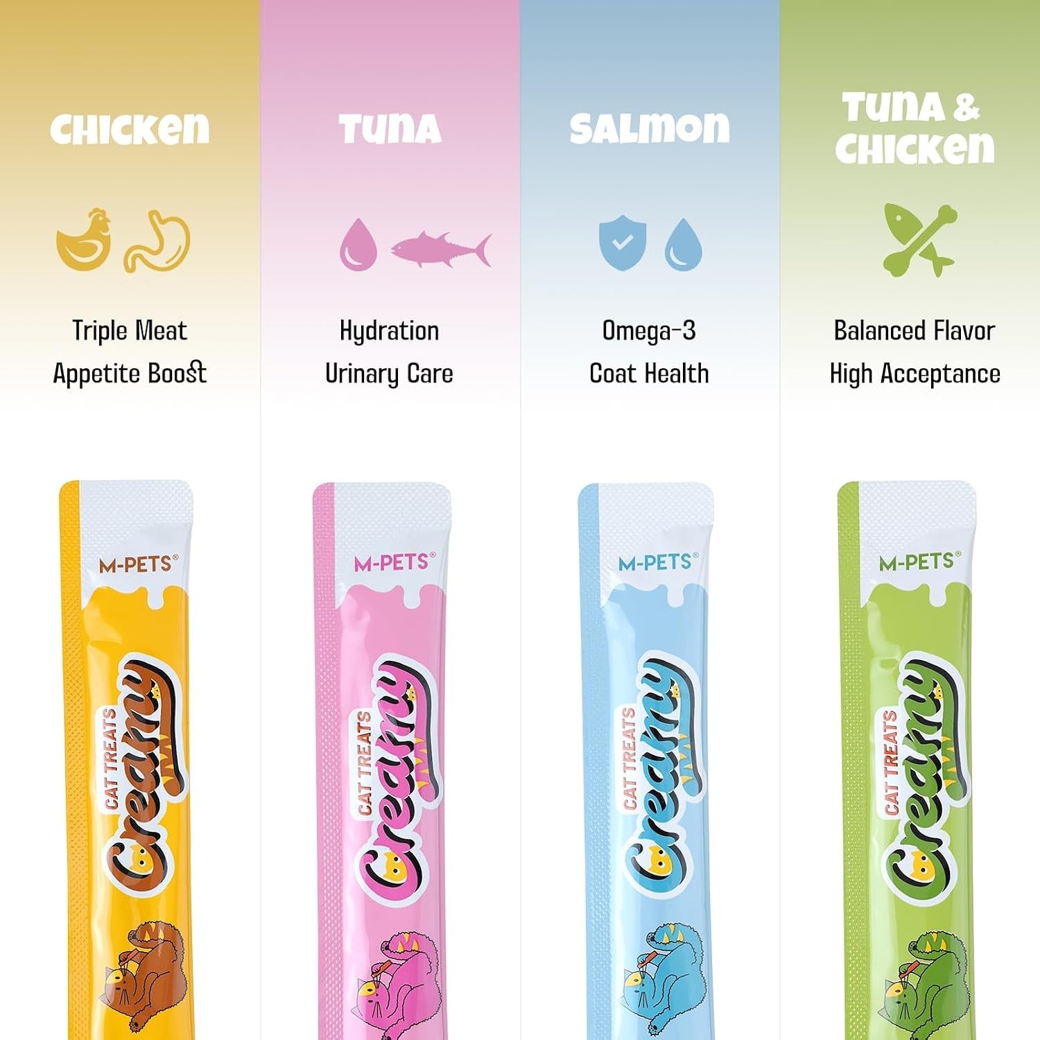 m-pets-creamy-lickable-cat-treats-4-flavor-variety-pack-20-tubes-of-healthy-squeeze-up-snacks-with-functional-nutrients-for-hydration-skin-coat-and-digestive-health-grain-free-high-protein