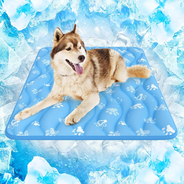 Rywell Super-Absorbent Cooling Mat for Dogs 44"X32" Arc-Chill 3.0 & Color-Changing Dog Cooling Mat, Stay Cool & Dry, Washable, Non-Slip Pet Bed Mat for Floors, Sofas, Kennels15
