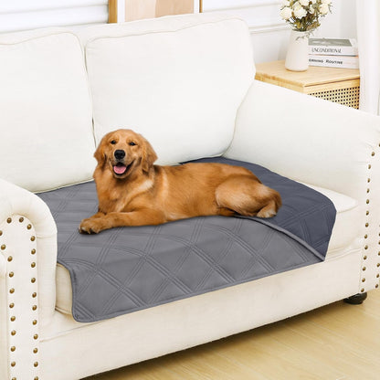 Smiry Waterproof Dog Bed Cover Blanket, Reversible Pet Blanket | Soft Reversible, Washable Leakproof Cats Dogs Couch Cover for Sofa, Couch, Furniture (30X70 Inch)36