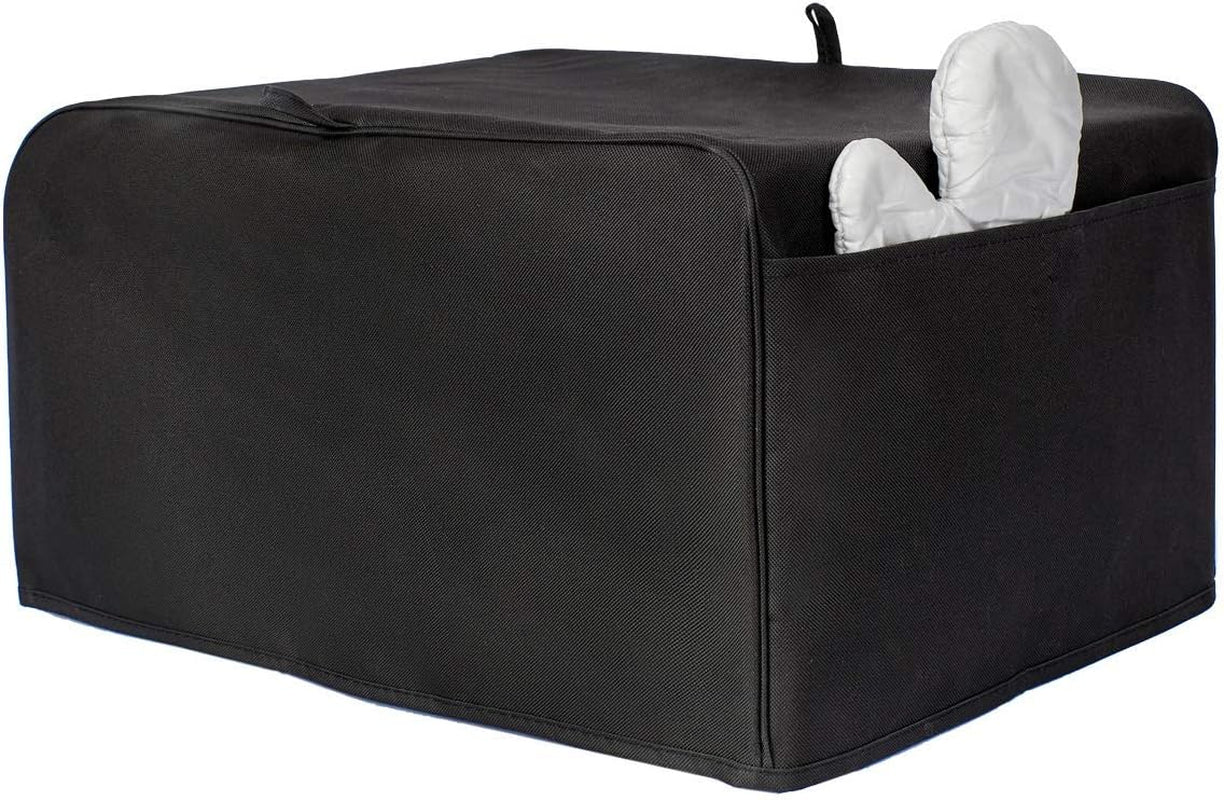 toaster-oven-dust-cover-with-accessory-pockets-compatible-with-hamilton-beach-6-slice-of-toaster-oven-black-19-x-14-x-10-inches