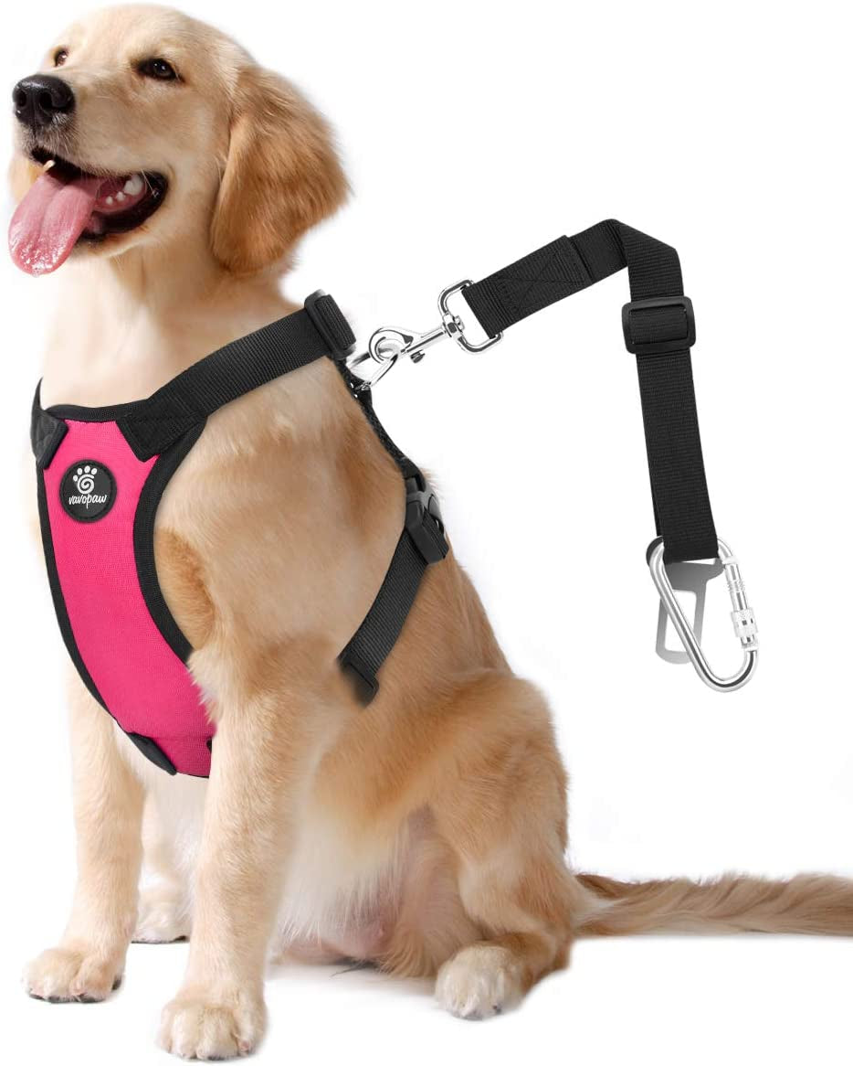 vavopaw-dog-seat-belt-vest-harness-for-car-2-in-1-seatbelt-buckle-soft-breathable-mesh-adjustable-buckle-nylon-heavy-duty-pet-safety-seat-belts-for-small-medium-large-pets-black-l