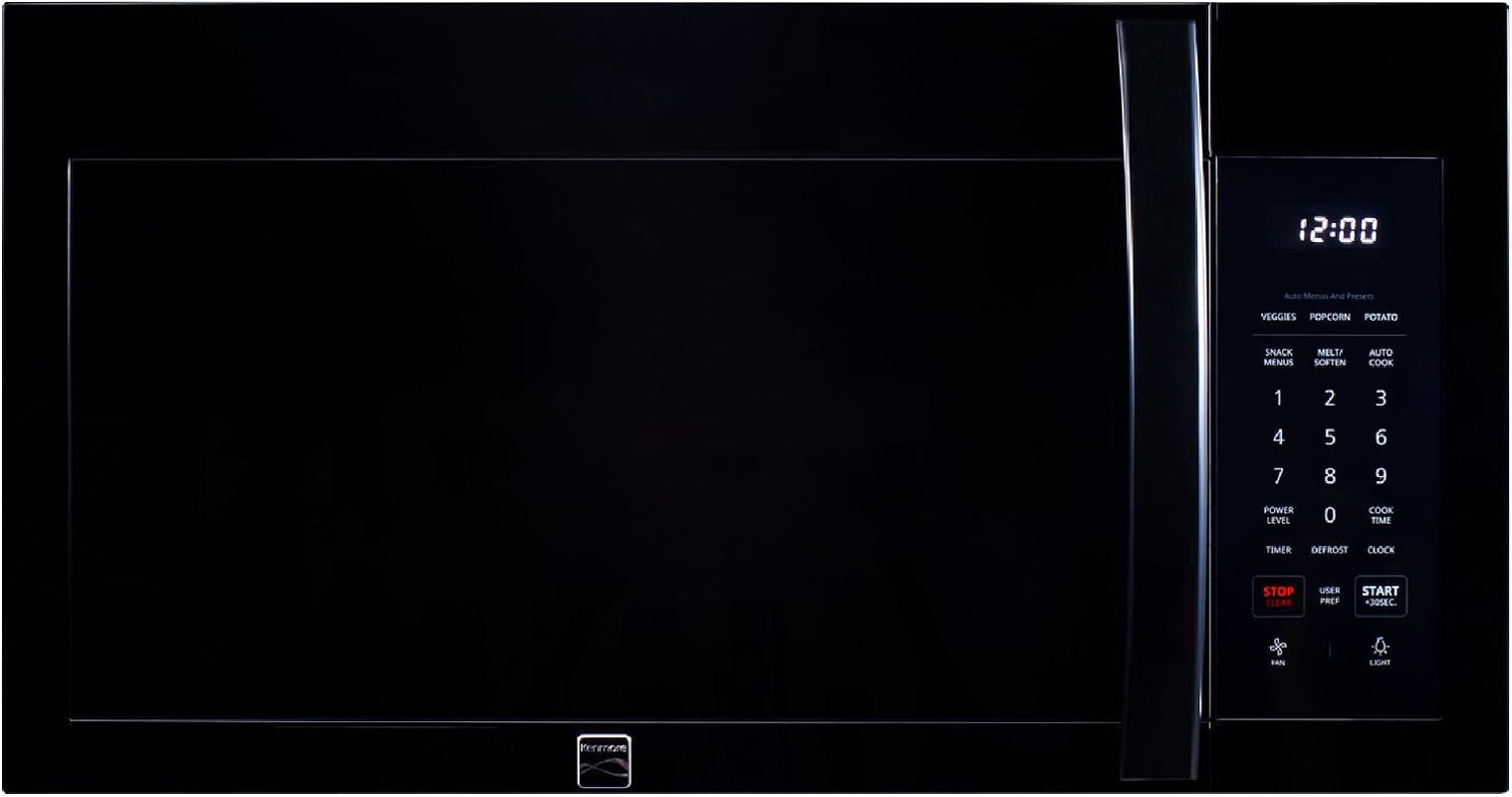 over-the-range-microwave-1-7-cu-ft-capacity-black-1000-watts-300-cfm-vent-fan-12-4-glass-cooking-tray-preset-cooking-controls-child-lock-led-lighting