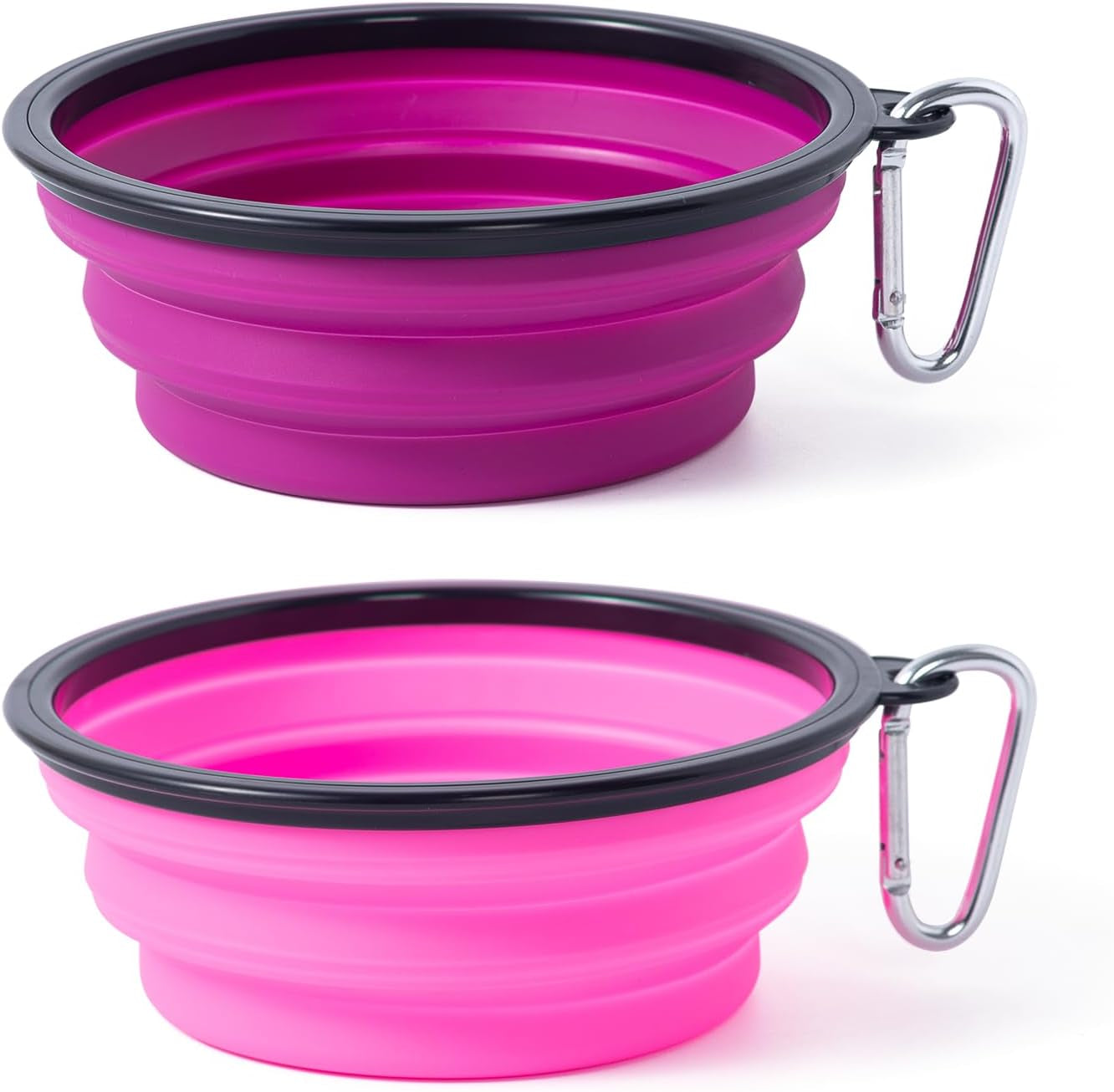 dog-bowl-pet-collapsible-bowls-2-pack-for-cats-dogs-portable-pet-feeding-watering-dish-for-walking-parking-traveling-with-2-carabiners-small-blue-green