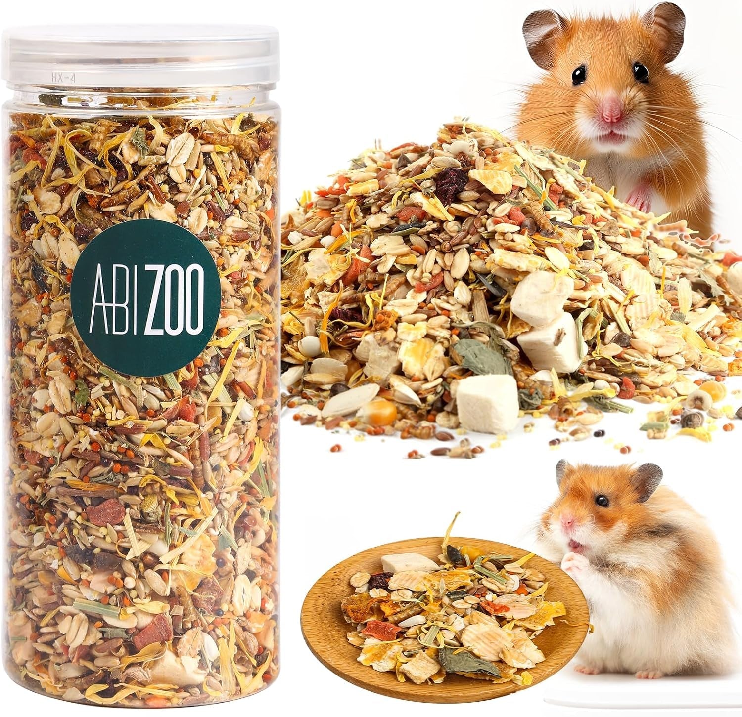 abizoo-hamster-gerbil-treat-natural-health-gourmet-hamster-and-gerbil-food-for-small-animals-with-seeds-and-grains-vitamin-nutrient-fortified