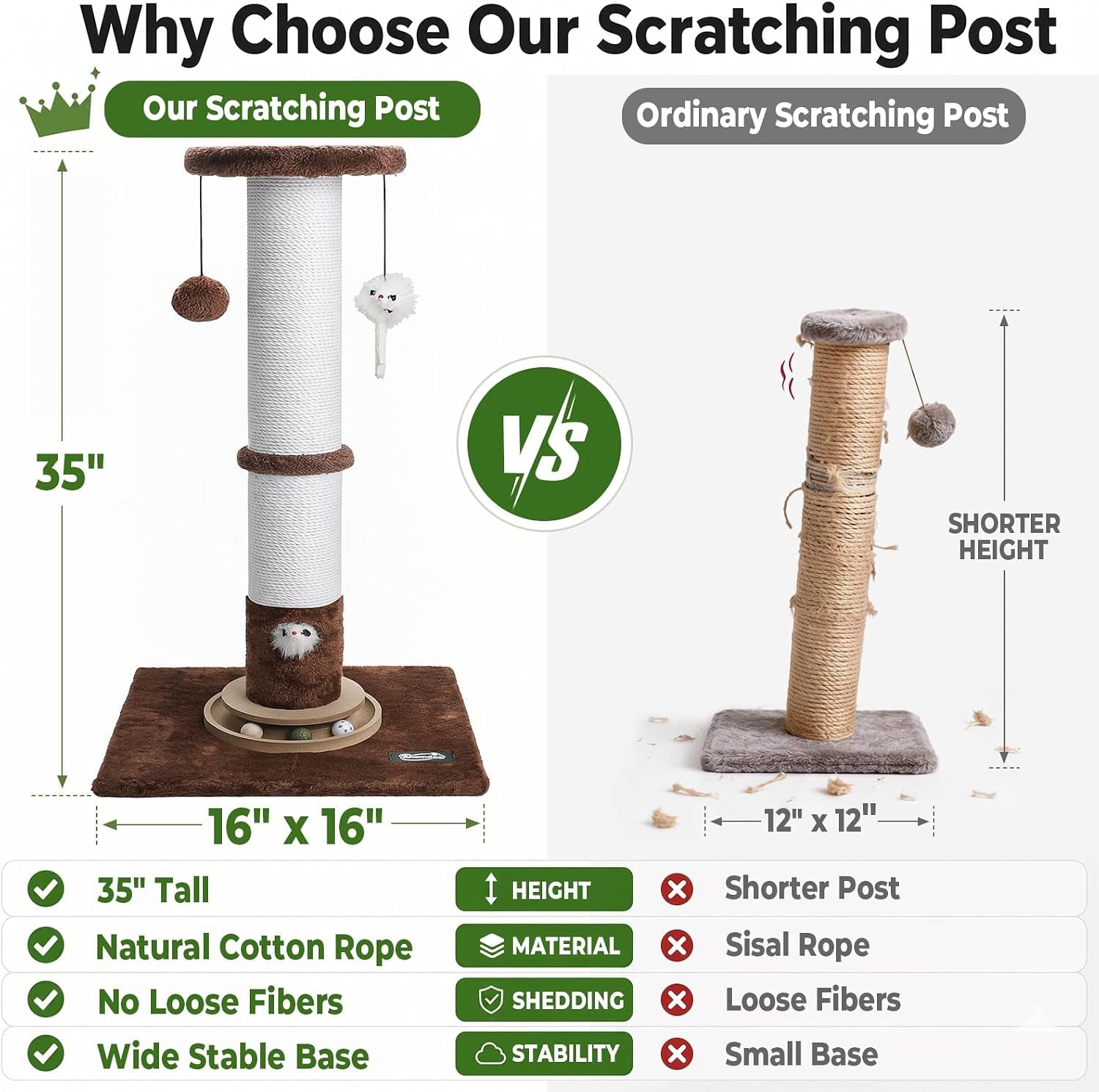 35-inch-tall-cat-scratching-post-stable-base-for-large-cats-brown-heavy-duty-soft-natural-cotton-rope-cat-scratcher-interactive-cat-toys-wooden-ball-track-for-kittens-and-indoor-cats