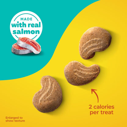 Meow Mix Irresistibles, Soft Cat Treats Made with Real Salmon, 5 Pouches | 3-Oz Bags, Treats Have a Soft, Tender Texture That’S Deliciously Moist, for Training and Everyday Treating3