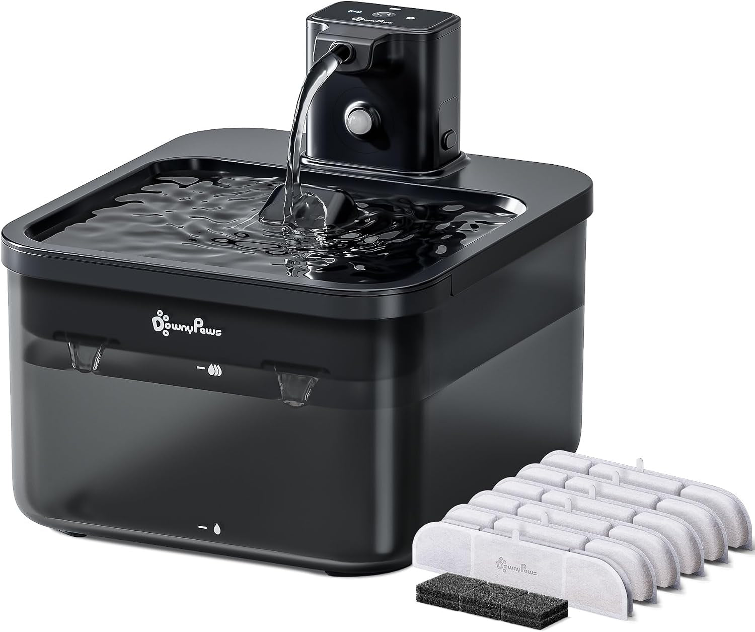 downypaws-cat-water-fountain-cordless-pet-fountain-84oz-2-5l-black-wireless-cat-drinking-water-fountains-for-cats-indoor-fursink-battery-operated-motion-sensor-ultra-quiet-pump-bpa-free