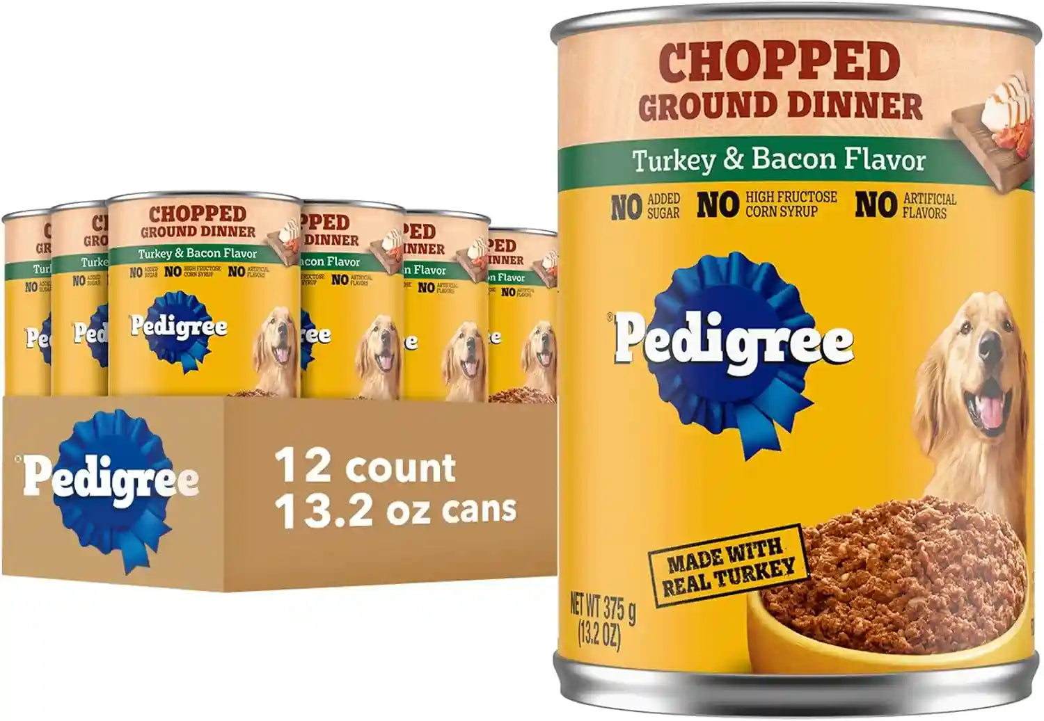 pedigree-chopped-ground-dinner-wet-dog-food-chicken-13-2-oz-12-count-100-complete-balanced-slow-cooked-with-real-chicken-supports-lean-muscles-serve-as-topper-or-complete-meal
