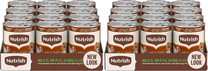Nutrish Beef Paté Wet Dog Food, 13 Oz. Can, (Pack of 12) (Rachael Ray)19