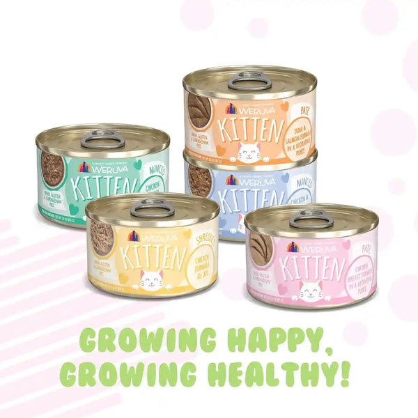 Weruva Kitten, Fur Baby Favorites Variety Pack, 3Oz Can (Pack of 12)7