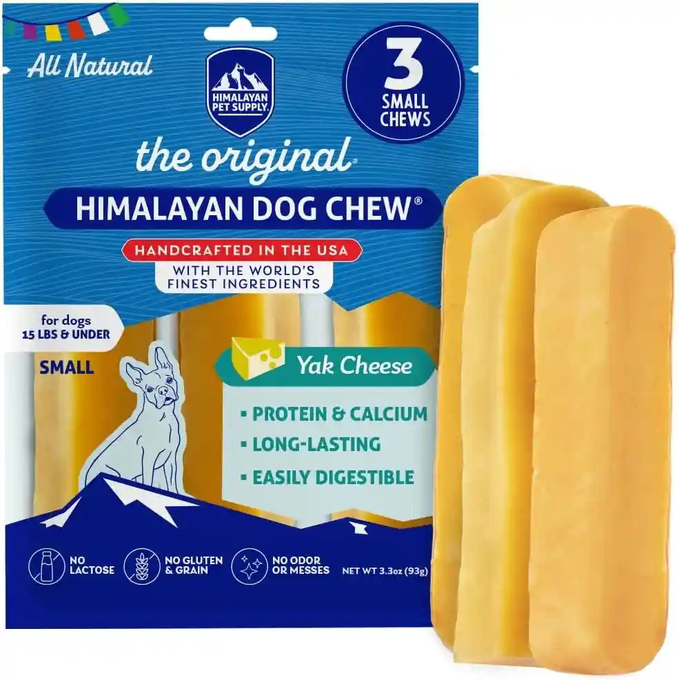 himalayan-dog-chew-the-original-yak-cheese-dog-chews-3-small-yak-chews-only-salt-milk-lime-natural-long-lasting-dog-bones-healthy-dog-treats-lactose-free-protein-rich-for-dogs-under-15-lbs