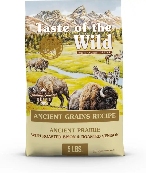 Taste of the Wild Ancient Prairie Dry Dog Food, Roasted Bison, 28Lb | Puppy, Adult & Senior Dogs | High Protein | Roasted Bison & Ancient Grains | Nutrient Dense to Help Support Peak Health11