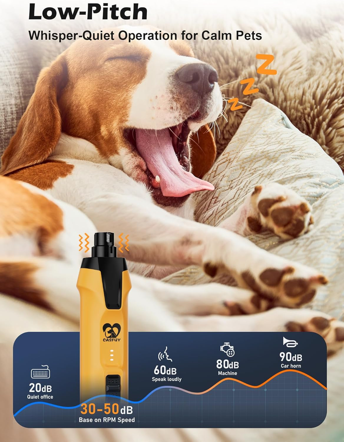casfuy-6-speed-dog-nail-grinder-50-boost-power-dog-nail-trimmers-quiet-with-dust-cap-2-led-lights-2000mah-battery-4-8v-motor-electric-pet-toenail-file-tool-for-large-medium-small-dogs-cats
