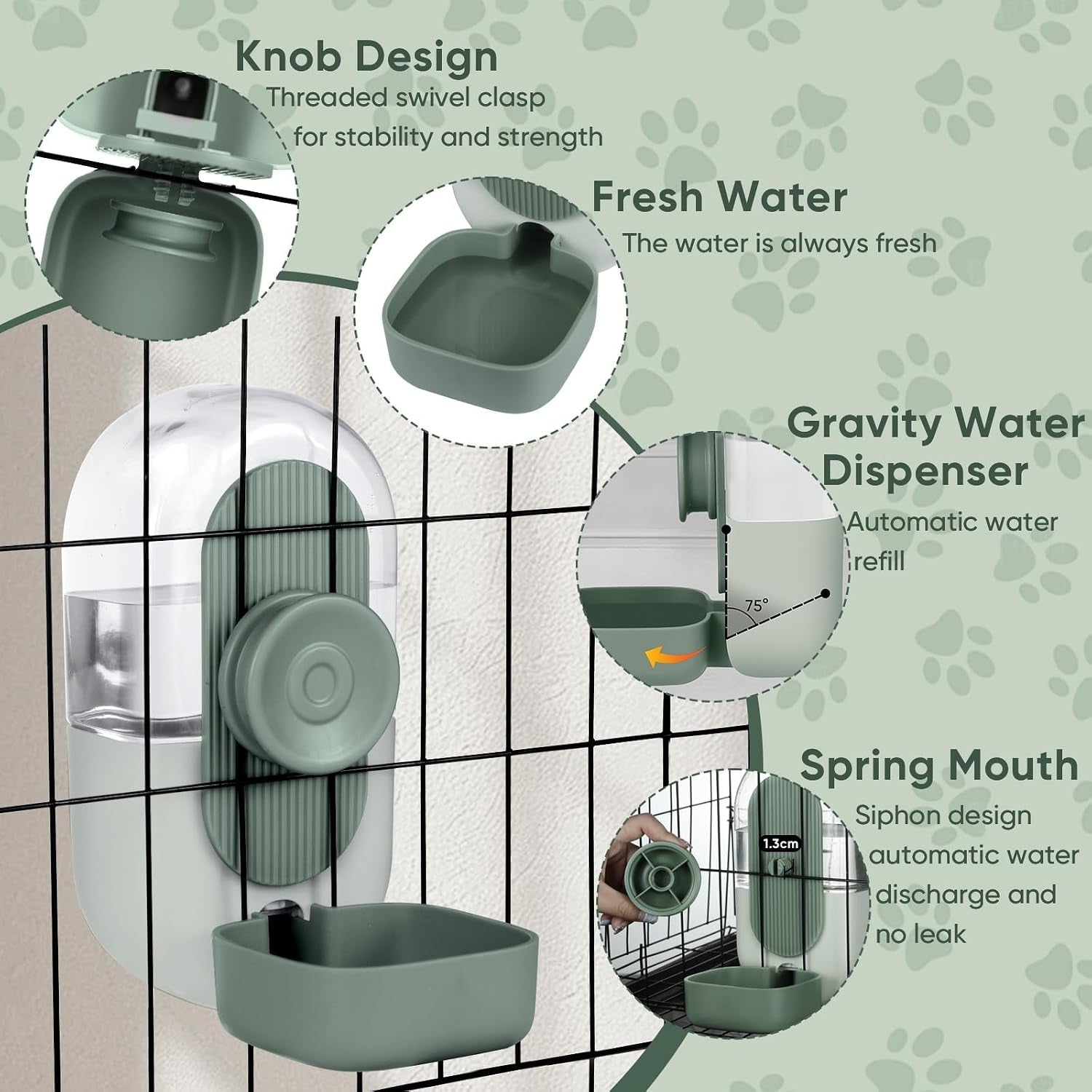 lemtrflo-28oz-rabbit-water-bottle-dispenser-bunny-cage-water-bowl-suitable-for-rabbits-guinea-pigs-ferrets-and-other-small-pets