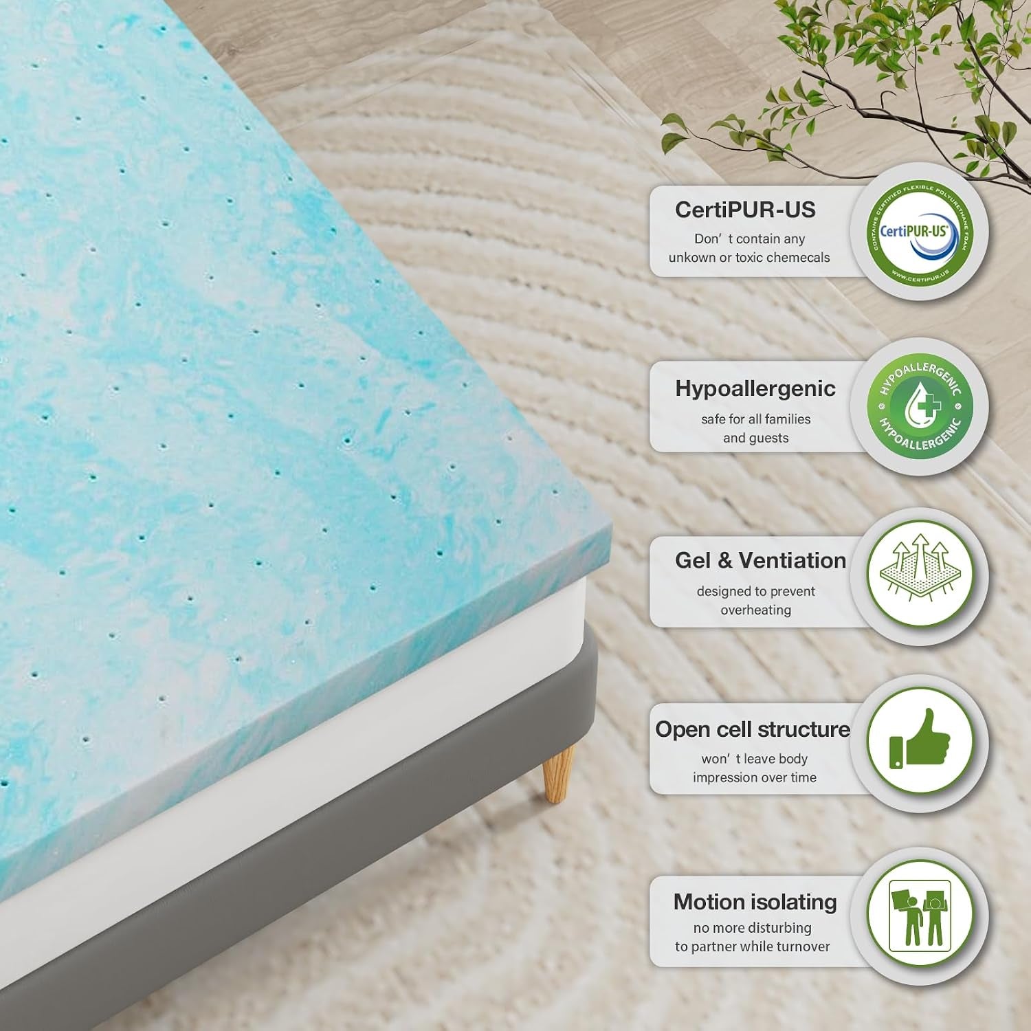 memory-foam-mattress-topper-twin-xl-3-inch-gel-infused-soft-single-xl-foam-mattress-pad-college-dorm-extra-long-xl-twin-bed-topper